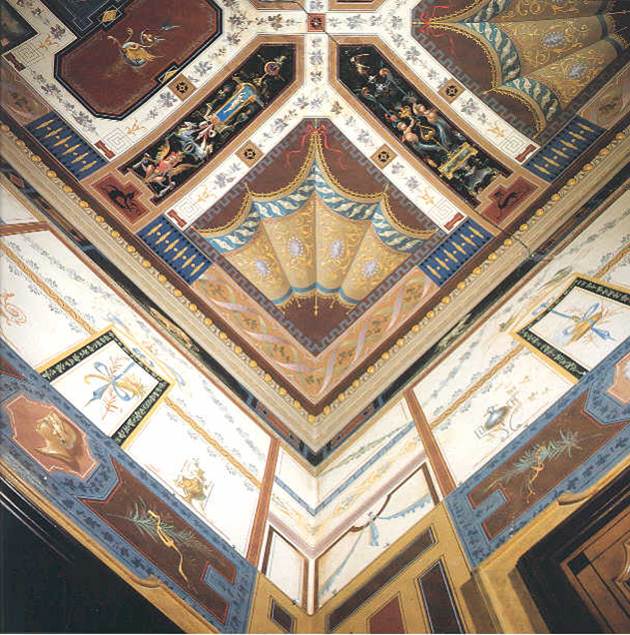 Detail of the frescoes